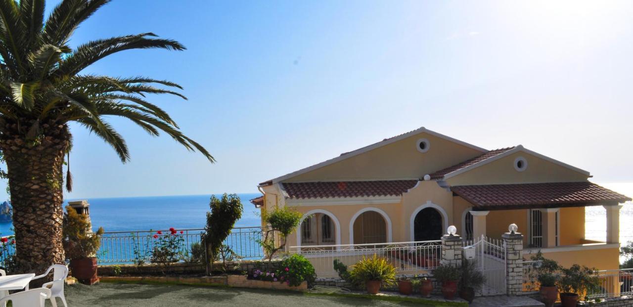 Holiday Apartments Maria With Pool And Panorama View - Agios Gordios Beach Kültér fotó