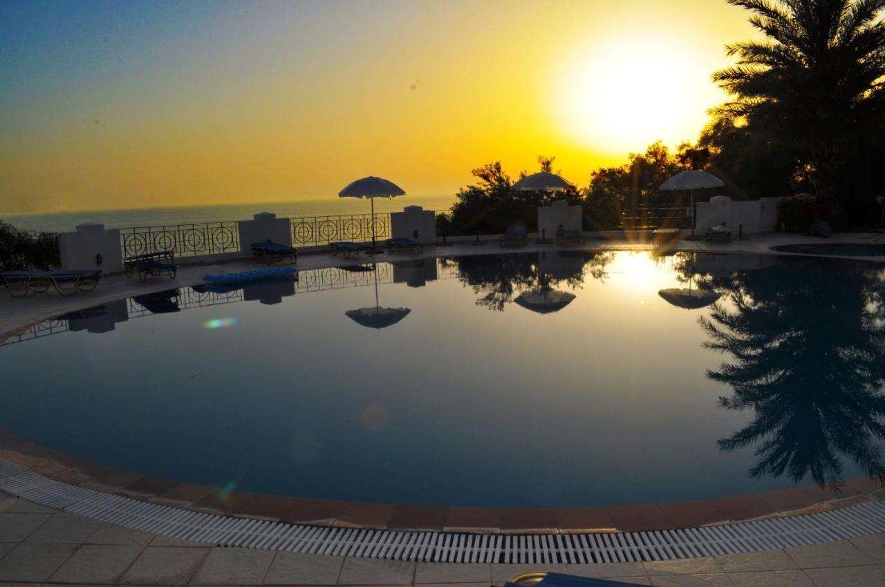 Holiday Apartments Maria With Pool And Panorama View - Agios Gordios Beach Kültér fotó